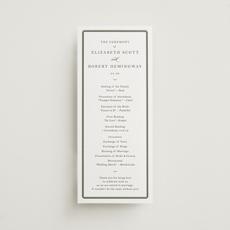 Letterpress Long Programs