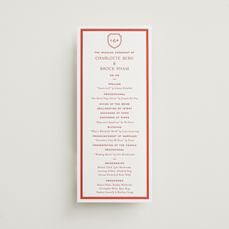 Letterpress Long Programs