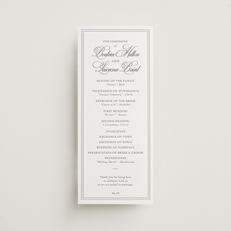 Letterpress Long Programs