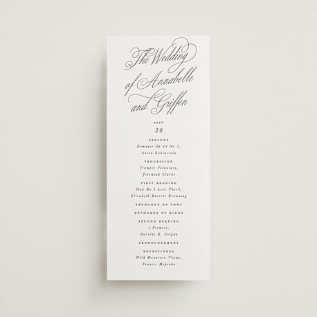 Letterpress Long Programs