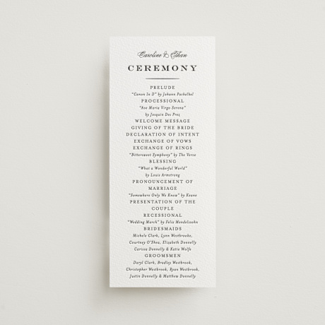 Letterpress Long Programs