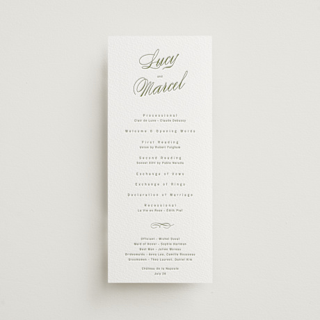 Letterpress Long Programs