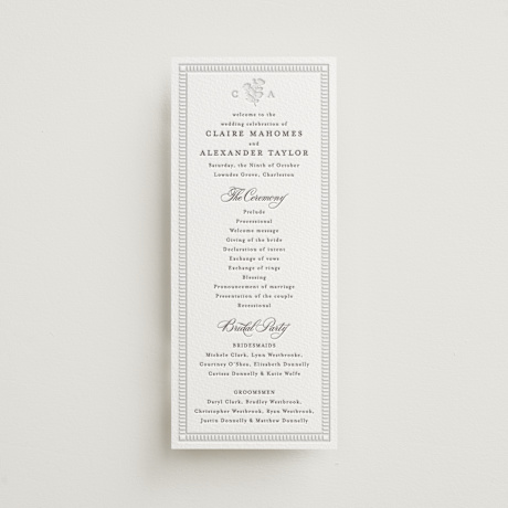 Letterpress Long Programs