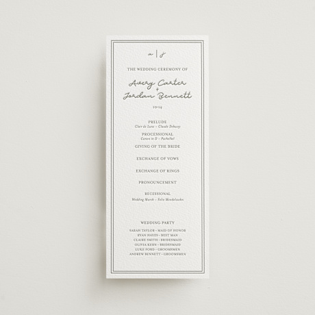 Letterpress Long Programs