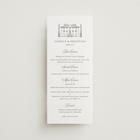 Letterpress Long Menus