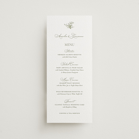 Letterpress Long Menus