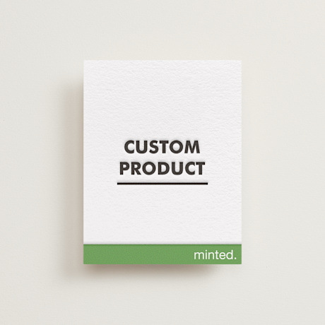 Letterpress Direction Cards