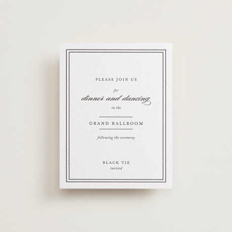 Letterpress Reception Cards