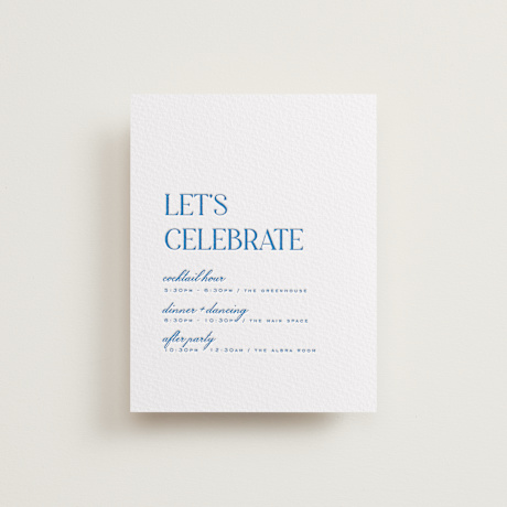 Letterpress Reception Cards