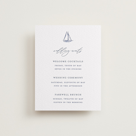 Letterpress Reception Cards