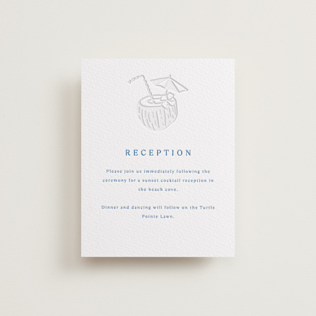 Letterpress Reception Cards