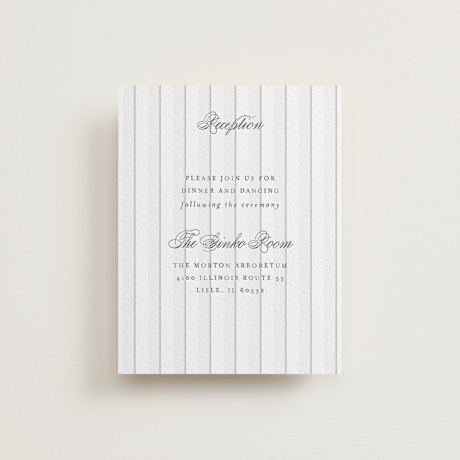 Letterpress Reception Cards