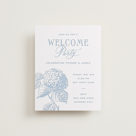 Letterpress Rehearsal Dinner Cards