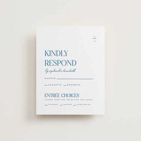 Letterpress RSVP Cards