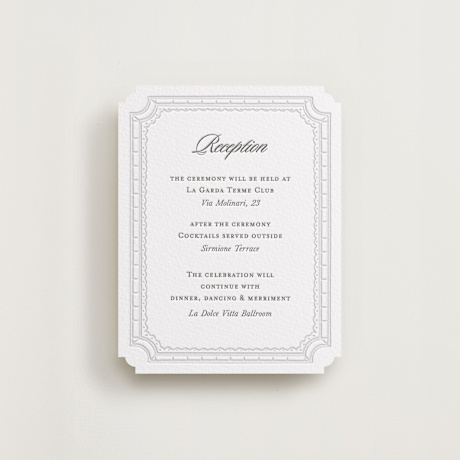 Reception Cards