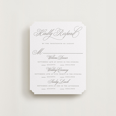 Multi-Event RSVP Cards