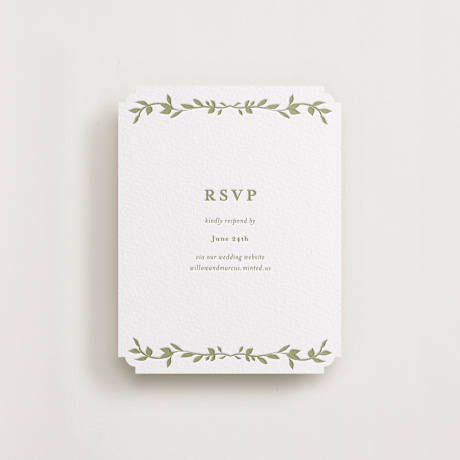 RSVP Online Enclosure Cards