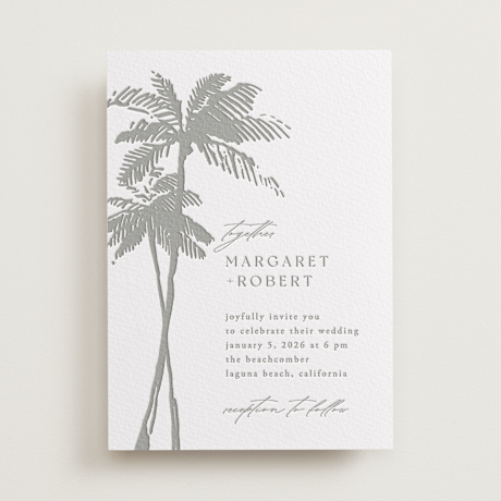 Letterpress Wedding Invitations