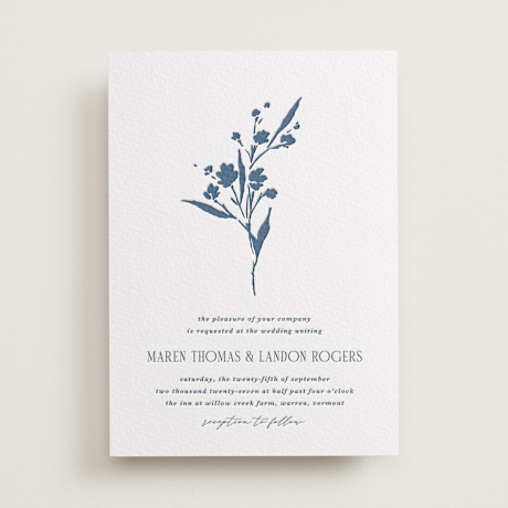 Letterpress Wedding Invitations