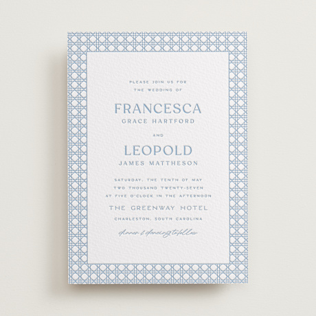 Letterpress Wedding Invitations