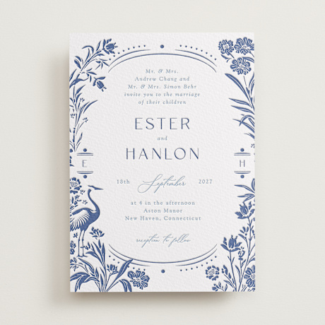 Letterpress Wedding Invitations