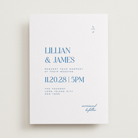 Letterpress Wedding Invitations