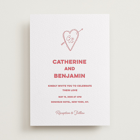 Letterpress Wedding Invitations