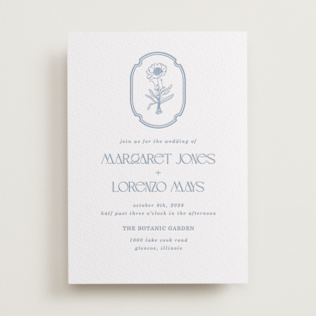 Letterpress Wedding Invitations