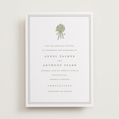 Letterpress Wedding Invitations