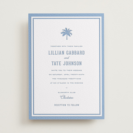 Letterpress Wedding Invitations
