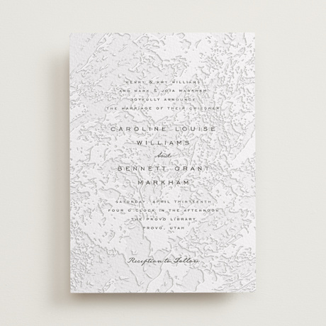 Letterpress Wedding Invitations