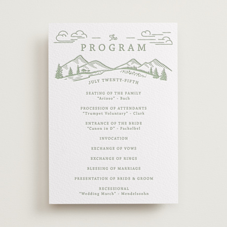 Letterpress Programs