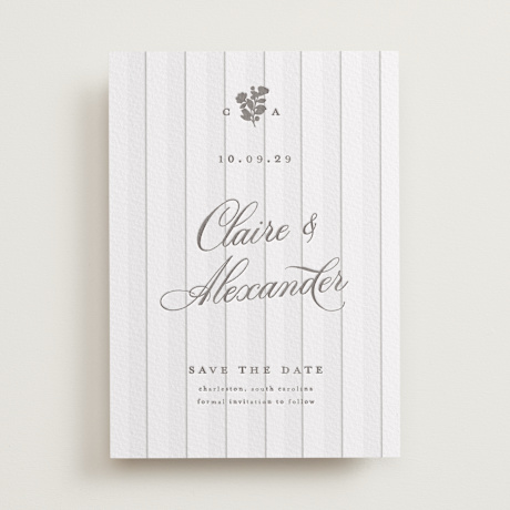 Letterpress Save the Date Cards