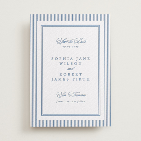 Letterpress Save the Date Cards