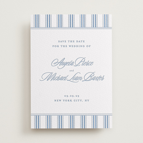Letterpress Save the Date Cards