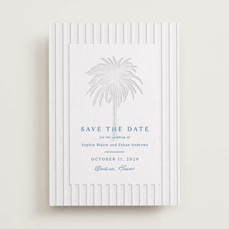 Letterpress Save the Date Cards
