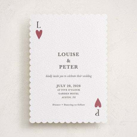 Letterpress Wedding Invitations