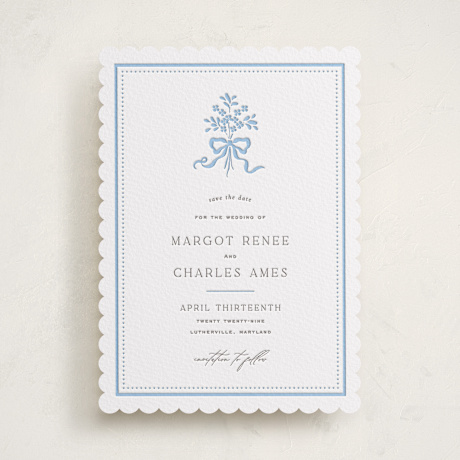 Letterpress Save the Date Cards