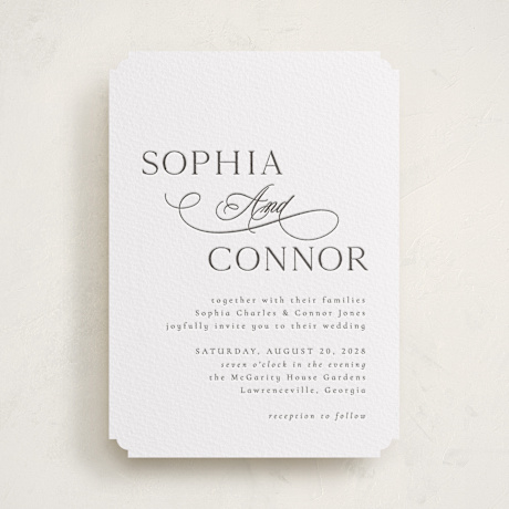 Letterpress Wedding Invitations