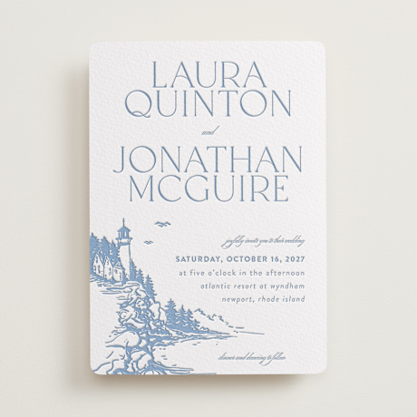 Letterpress Wedding Invitations