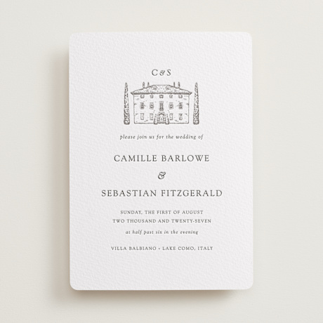Letterpress Wedding Invitations