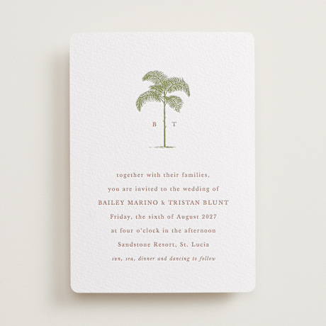 Letterpress Wedding Invitations