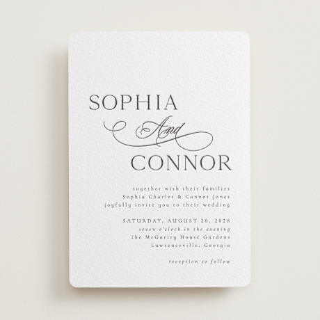 Letterpress Wedding Invitations