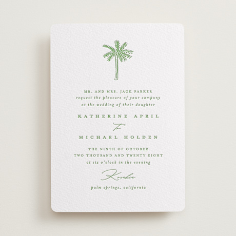Letterpress Wedding Invitations