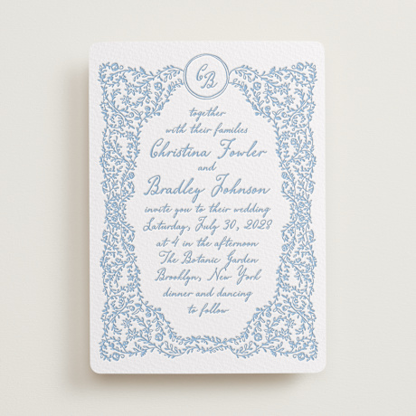 Letterpress Wedding Invitations