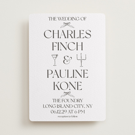 Letterpress Wedding Invitations