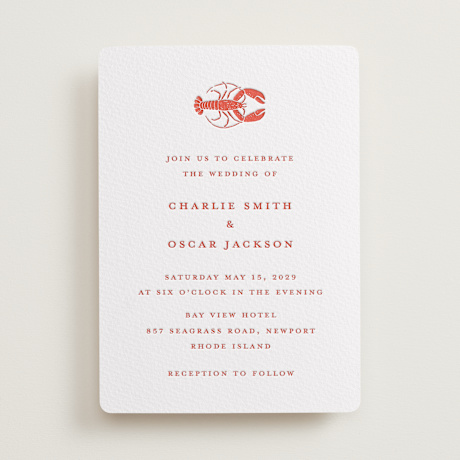Letterpress Wedding Invitations