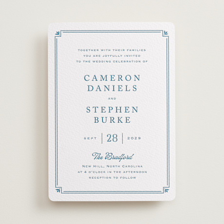 Letterpress Wedding Invitations