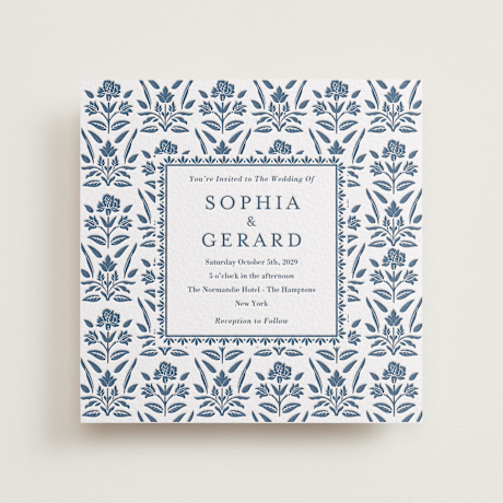 Letterpress Wedding Invitations