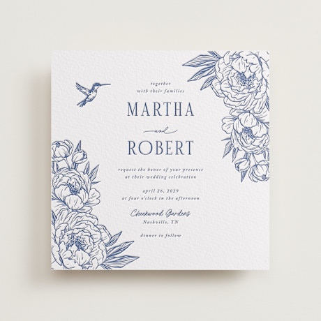 Letterpress Wedding Invitations